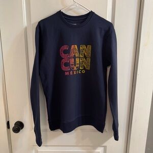 Patagonia Uprisal Crewneck Navy Cancun Graphic Sweatshirt Small